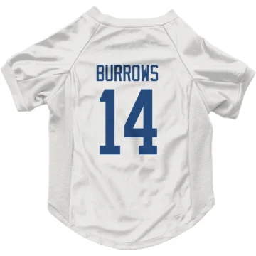 Alex Burrows Vancouver Canucks  Dog & Cat Pet Jersey - White