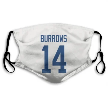 Alex Burrows Vancouver Canucks  Face Mask - White