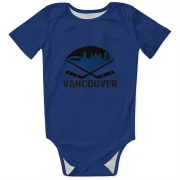 Alex Burrows Vancouver Canucks  Infant & Newborn Bodysuit  - Blue