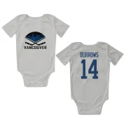 Alex Burrows Vancouver Canucks  Infant & Newborn Bodysuit  - White