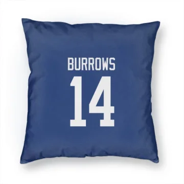 Alex Burrows Vancouver Canucks  Pillow Cover (18 X 18) - Blue