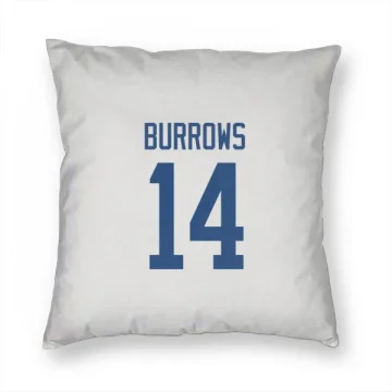 Alex Burrows Vancouver Canucks  Pillow Cover (18 X 18) - White