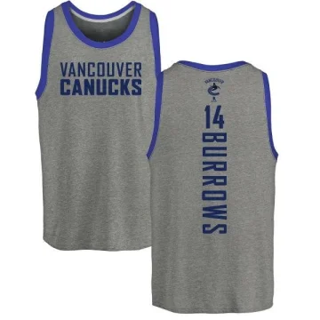 Alex Burrows Men's Vancouver Canucks Branded Backer Tank Top - Ash