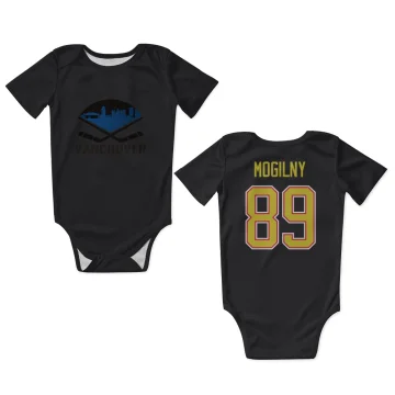 Alexander Mogilny Vancouver Canucks  Infant & Newborn Bodysuit  - Black