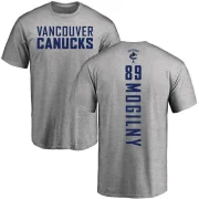 Alexander Mogilny Men's Vancouver Canucks Backer T-Shirt - Ash