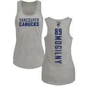 Alexander Mogilny Women's Vancouver Canucks Branded Backer Tank Top - Ash