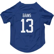 Arshdeep Bains Vancouver Canucks  Dog & Cat Pet Jersey - Blue