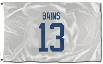 Arshdeep Bains Vancouver Canucks  Flag (3 X 5) - White