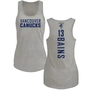 Arshdeep Bains Women's Vancouver Canucks Backer Tank Top - Ash