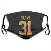 Arturs Silovs Vancouver Canucks  Face Mask - Black