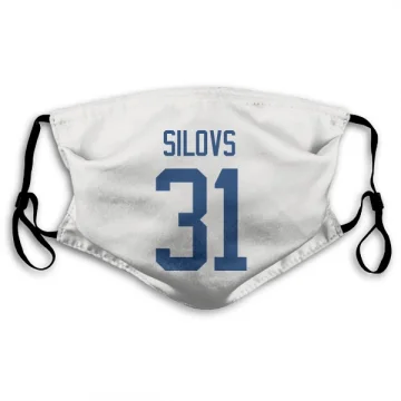 Arturs Silovs Vancouver Canucks  Face Mask - White