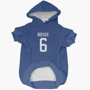 Brock Boeser Vancouver Canucks  Dog & Cat Pet Hoodie - Blue