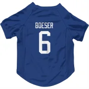 Brock Boeser Vancouver Canucks  Dog & Cat Pet Jersey - Blue