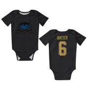 Brock Boeser Vancouver Canucks  Infant & Newborn Bodysuit  - Black