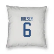 Brock Boeser Vancouver Canucks  Pillow Cover (18 X 18) - White