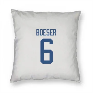 Brock Boeser Vancouver Canucks  Pillow Cover (18 X 18) - White