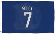 Carson Soucy Vancouver Canucks  Flag (3 X 5) - Blue