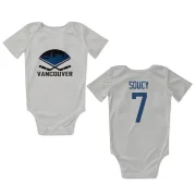 Carson Soucy Vancouver Canucks  Infant & Newborn Bodysuit - White