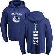 Carson Soucy Men's Vancouver Canucks Branded Backer Pullover Hoodie Royal