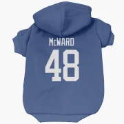 Cole McWard Vancouver Canucks  Dog & Cat Pet Hoodie - Blue