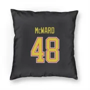 Cole McWard Vancouver Canucks  Pillow Cover (18 X 18) - Black