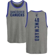 Cole McWard Men's Vancouver Canucks Backer Tank Top - Ash