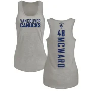 Cole McWard Women's Vancouver Canucks Backer Tank Top - Ash