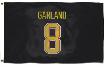 Conor Garland Vancouver Canucks  Flag (3 X 5) - Black