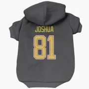 Dakota Joshua Vancouver Canucks  Dog & Cat Pet Hoodie - Black