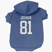 Dakota Joshua Vancouver Canucks  Dog & Cat Pet Hoodie - Blue