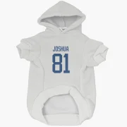 Dakota Joshua Vancouver Canucks  Dog & Cat Pet Hoodie - White