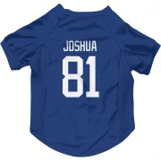 Dakota Joshua Vancouver Canucks  Dog & Cat Pet Jersey - Blue