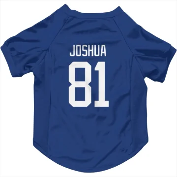 Dakota Joshua Vancouver Canucks  Dog & Cat Pet Jersey - Blue