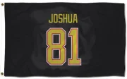 Dakota Joshua Vancouver Canucks  Flag (3 X 5) - Black