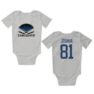 Dakota Joshua Vancouver Canucks  Infant & Newborn Bodysuit  - White