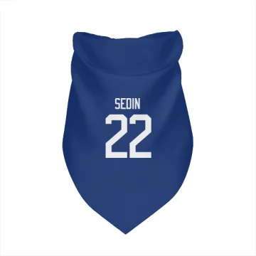 Daniel Sedin Vancouver Canucks  Dog & Cat Pet Bandana - Blue