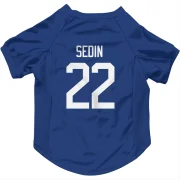 Daniel Sedin Vancouver Canucks  Dog & Cat Pet Jersey - Blue