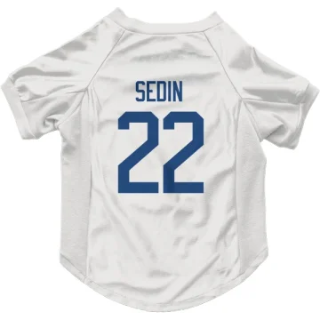 Daniel Sedin Vancouver Canucks  Dog & Cat Pet Jersey - White