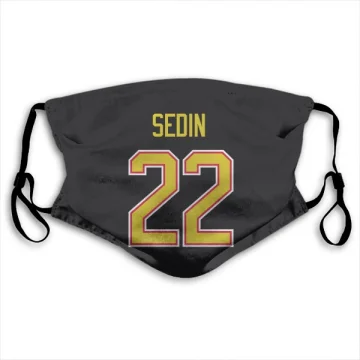 Daniel Sedin Vancouver Canucks  Face Mask - Black