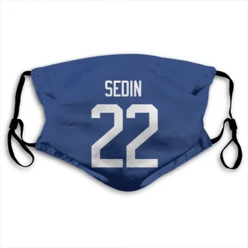 Daniel Sedin Vancouver Canucks  Face Mask - Blue