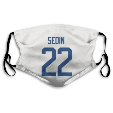 Daniel Sedin Vancouver Canucks  Face Mask - White