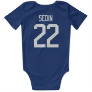 Daniel Sedin Vancouver Canucks  Infant & Newborn Bodysuit - Blue