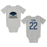 Daniel Sedin Vancouver Canucks  Infant & Newborn Bodysuit - White