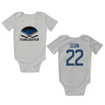 Daniel Sedin Vancouver Canucks  Infant & Newborn Bodysuit - White