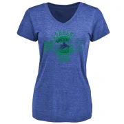 Daniel Sedin Women's Vancouver Canucks Insignia T-Shirt - Royal