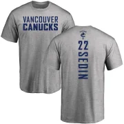 Daniel Sedin Youth Vancouver Canucks Backer T-Shirt - Ash