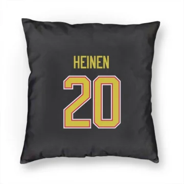 Danton Heinen Vancouver Canucks  Pillow Cover (18 X 18) - Black