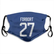 Derek Forbort Vancouver Canucks  Face Mask - Blue