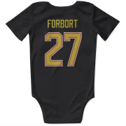 Derek Forbort Vancouver Canucks  Infant & Newborn Bodysuit - Black