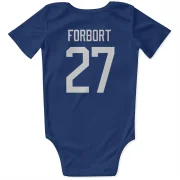 Derek Forbort Vancouver Canucks  Infant & Newborn Bodysuit - Blue